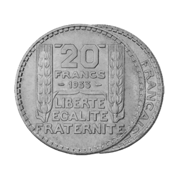 20 Francs Turin en Argent
