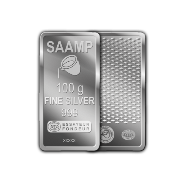 Lingot Argent 100gr