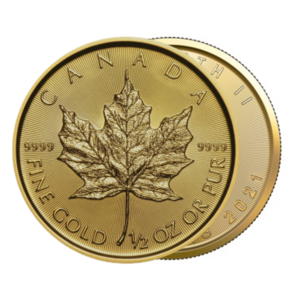 Maple Leaf 1/2 Once Or