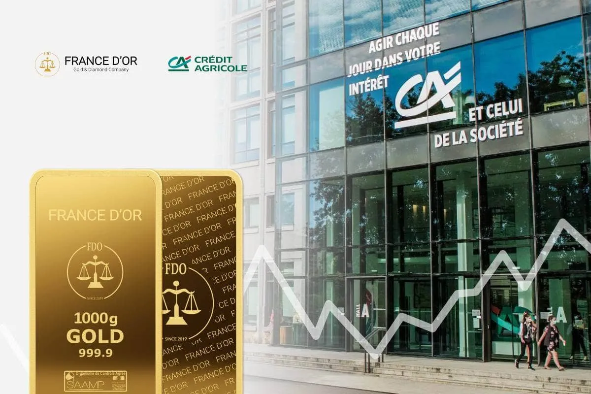 Prévisions prix or 2024 : Crédit Agricole | FranceDor.fr