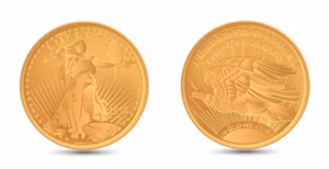 antique double eagle coin gold