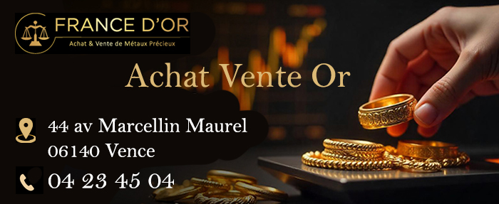 achat vente or vence