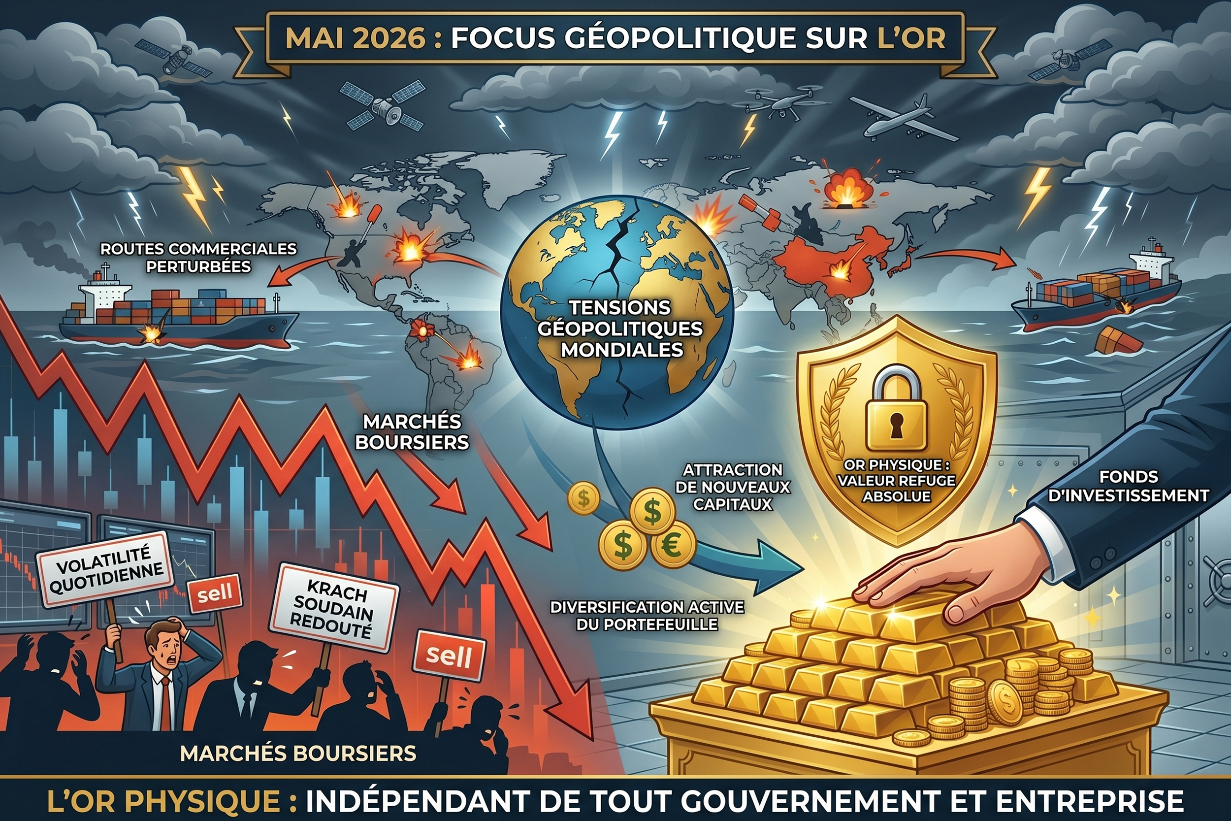geopolitique cours or